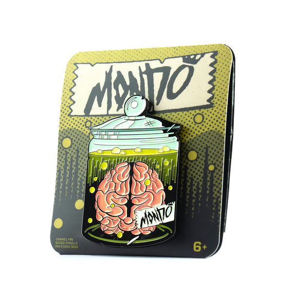 Mondo Pickled Brain Enamel Pin