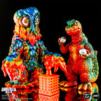 Godzilla and Hedorah Soft Vinyl Figure Set - Vintage Variant