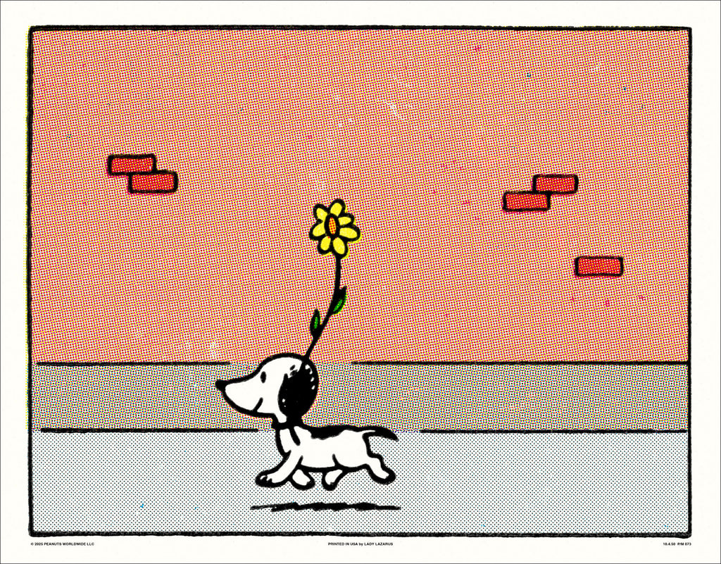 Peanuts First Appearance of Snoopy Poster – Mondo