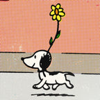 Peanuts First Appearance of Snoopy Poster