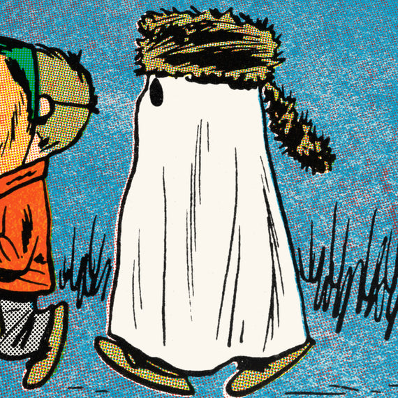 Peanuts Snoopy and Trick Or Treaters Poster