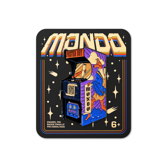 Mondo Poster Boy Enamel Pin