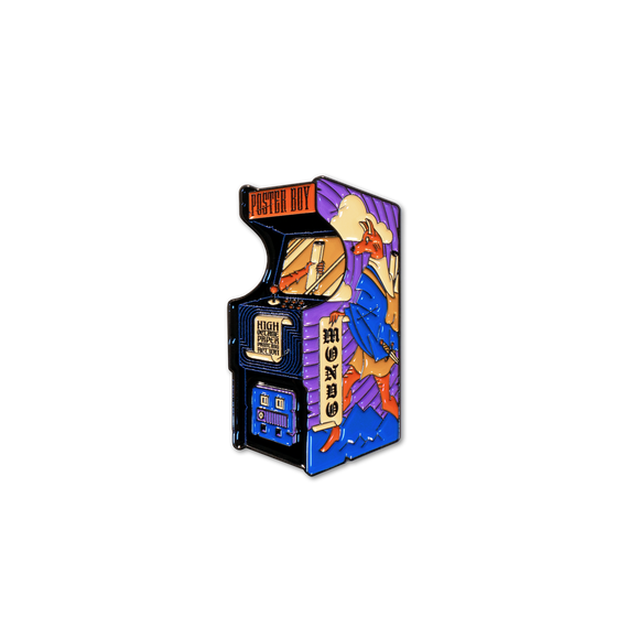 Mondo Poster Boy Enamel Pin