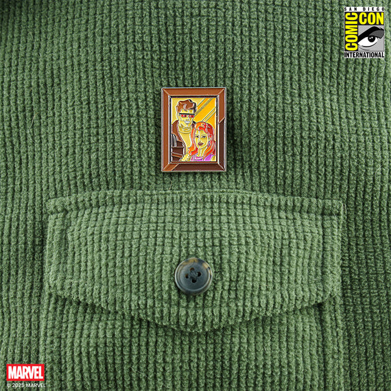 Scott & Jean Picture Enamel Pin