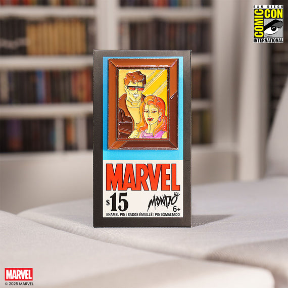 Scott & Jean Picture Enamel Pin