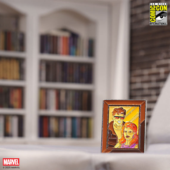 Scott & Jean Picture Enamel Pin