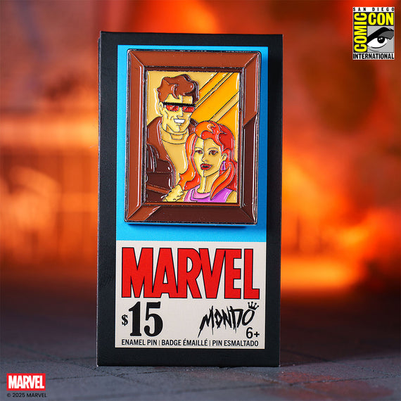 Scott & Jean Picture Enamel Pin