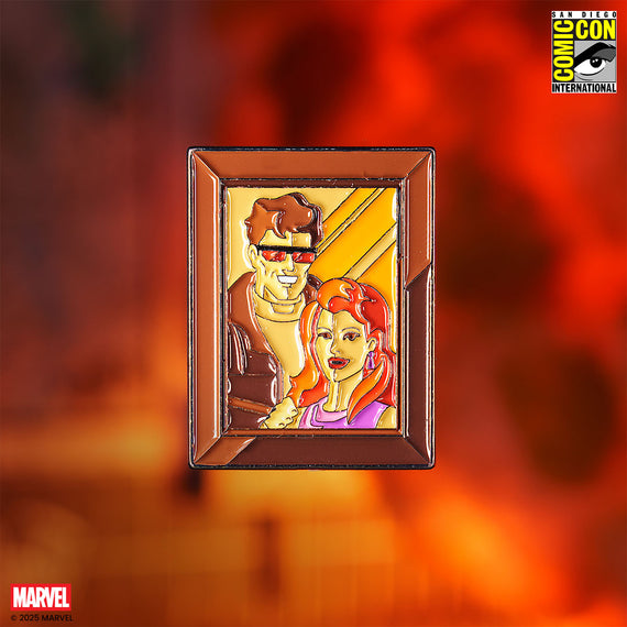 Scott & Jean Picture Enamel Pin