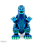 Godzilla - Vinyl Designer Figure by Urban Aztec - Heat Ray Variant Timed Edition