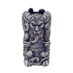 Krampus Designer Series Tiki Mug (Blue Wiped)