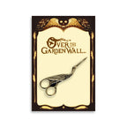 Over the Garden Wall – Adelaide's Scissors Enamel Pin
