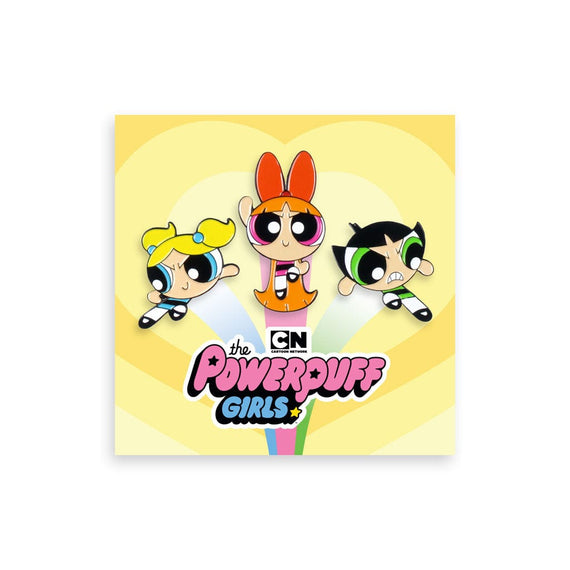 The Powerpuff Girls Enamel 3-Pin Set