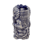 Krampus Designer Series Tiki Mug (Blue Wiped)