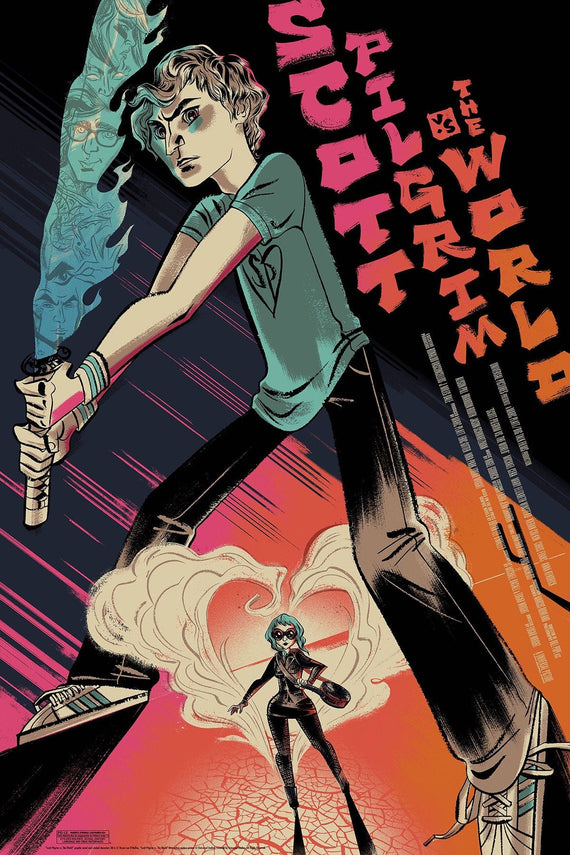 Scott Pilgrim Vs The World Poster