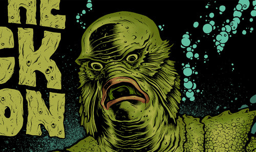 Creature from the Black Lagoon Poster