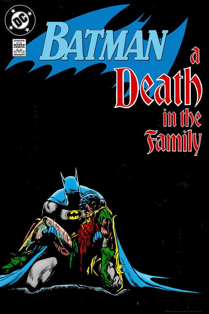 Batman A Death in the Family Poster Mondo
