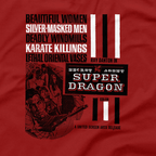 Secret Agent Super Dragon Vintage Ad Block T-Shirt