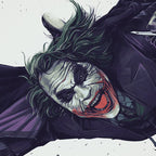 The Dark Knight Screenprinted Poster