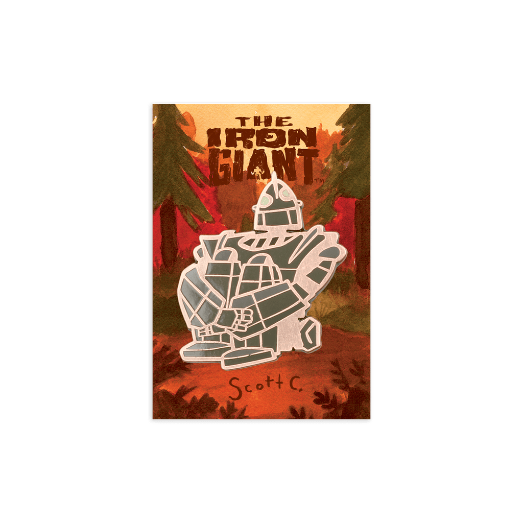 The Iron Giant Enamel Pin Mondo