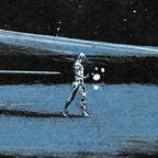 Silver Surfer Screenprinted Poster