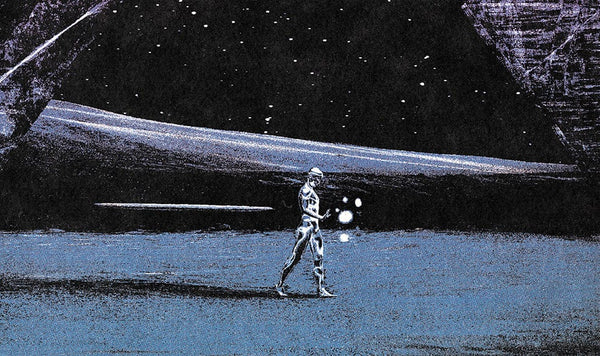 Silver Surfer Variant Screenprinted Poster