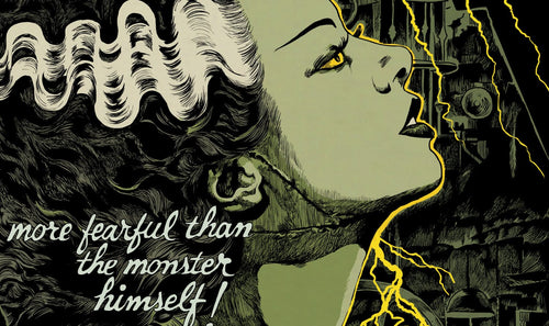 The Bride of Frankenstein Variant Poster