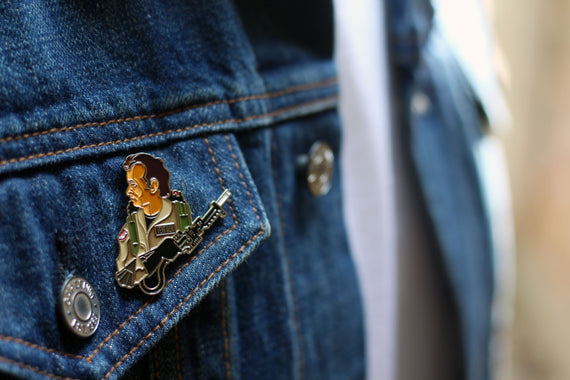 Ghostbusters – Peter Venkman Enamel Pin