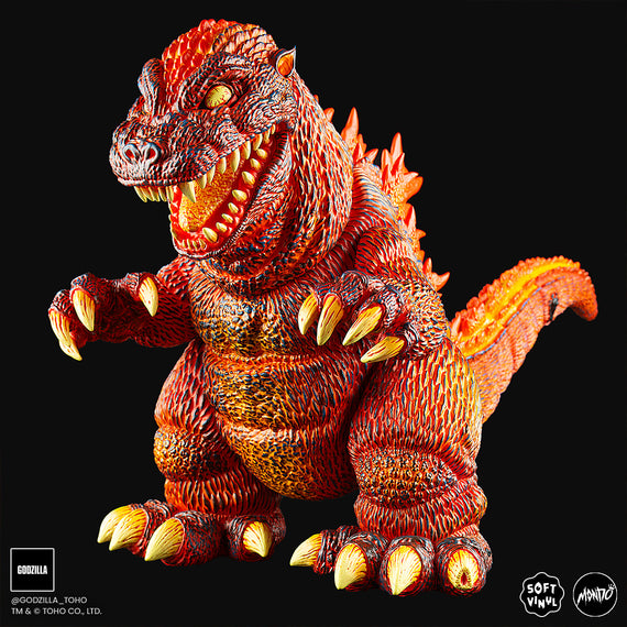 Godzilla - Vinyl Designer Figure by James Groman - Burning Variant