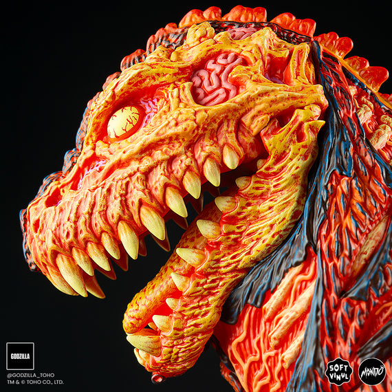 Godzilla - Vinyl Designer Figure by James Groman - Burning Variant