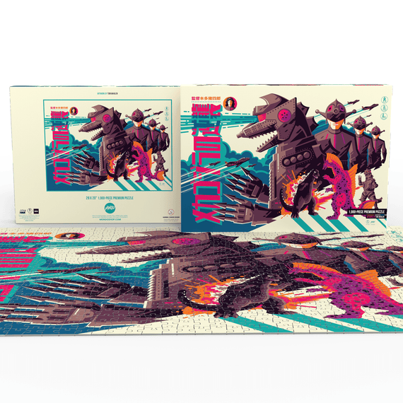 Terror Of Mechagodzilla 1000-Piece Puzzle