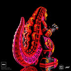 Godzilla - Vinyl Designer Figure by Urban Aztec - Burning Variant Timed Edition