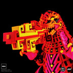 Godzilla - Vinyl Designer Figure by Urban Aztec - Burning Variant Timed Edition
