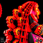 Godzilla - Vinyl Designer Figure by Urban Aztec - Burning Variant Timed Edition