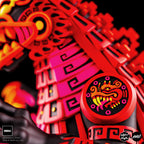 Godzilla - Vinyl Designer Figure by Urban Aztec - Burning Variant Timed Edition