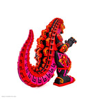 Godzilla - Vinyl Designer Figure by Urban Aztec - Burning Variant Timed Edition