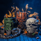 Halloween III: Season of the Witch - Stacking Tiki Mug Set