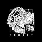 Alien – Jonesy T-Shirt (Black & White)
