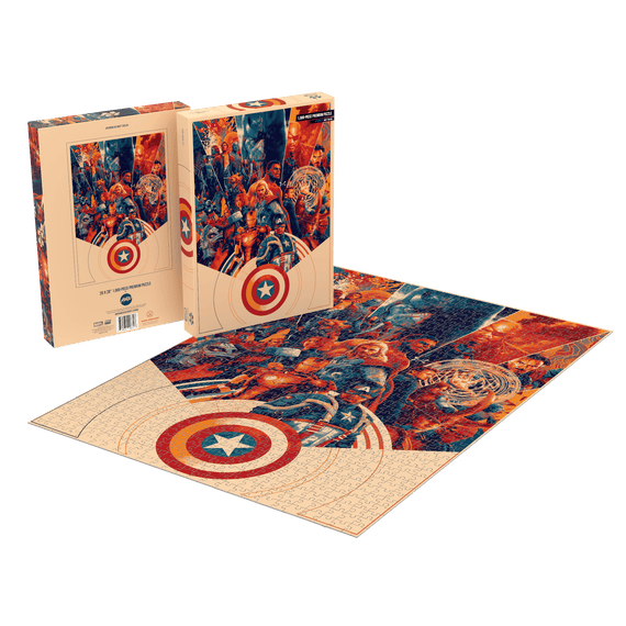 Marvel Cinematic Universe: The First Ten Years 1000-Piece Puzzle (Second Edition)