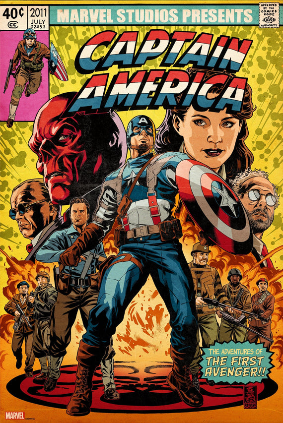Captain America: The First Avenger Poster