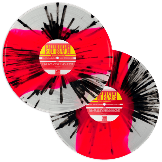 Metal Gear 2: Solid Snake - Original Video Game Soundtrack 2XLP