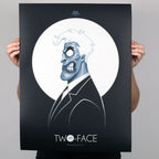 Batman: The Animated Series - Two Face Screenprinted Poster