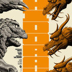 Ghidorah, The Three-Headed Monster Poster