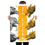 Ghidorah, The Three-Headed Monster Poster