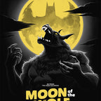 Batman: The Animated Series - Moon Of The Wolf Variant Screenprinted Poster