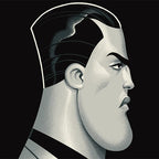 Batman: The Animated Series - Two Face Screenprinted Poster