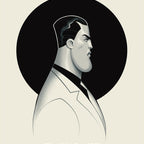 Batman: The Animated Series - Two Face Screenprinted Poster