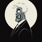 Batman: The Animated Series - Two Face Screenprinted Poster