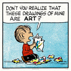 Peanuts - Art Screenprinted Poster