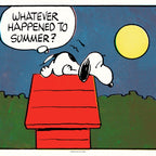Peanuts - Summer Screenprinted Poster