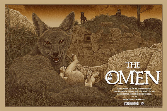 The Omen Screenprinted Poster